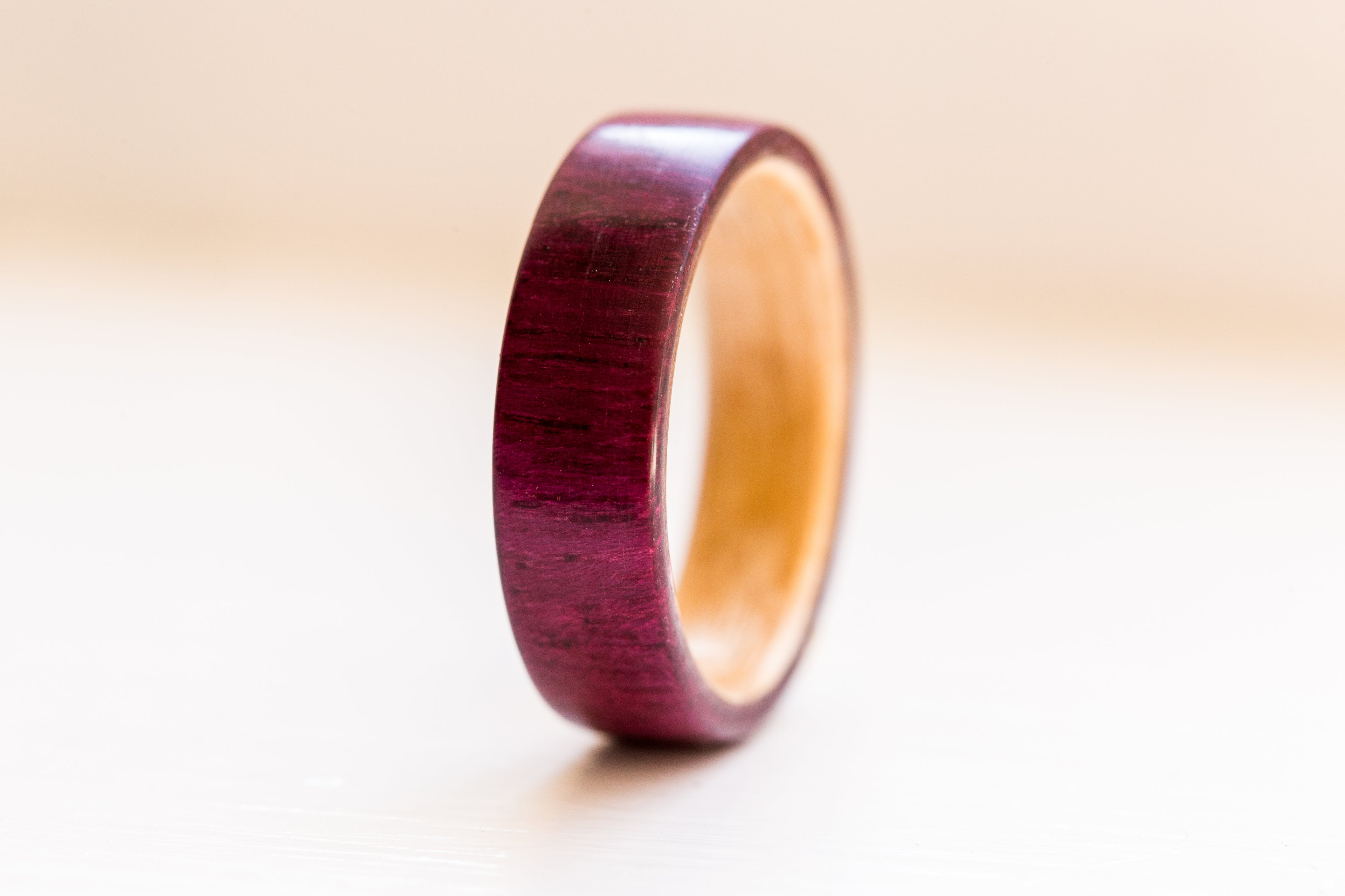 Purple Heart Wood Rings