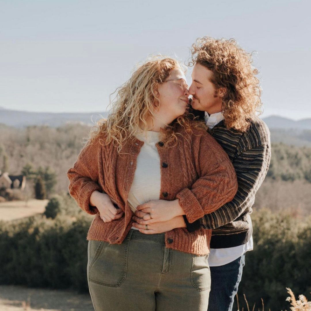 womens wooden ring with lavender