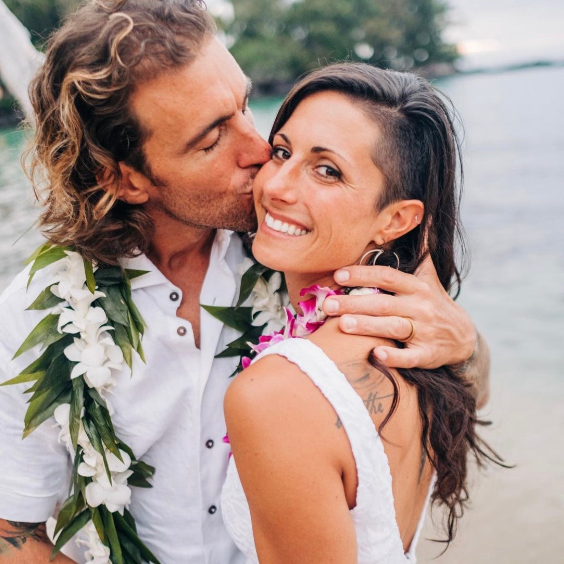 wood engagement ring for couples