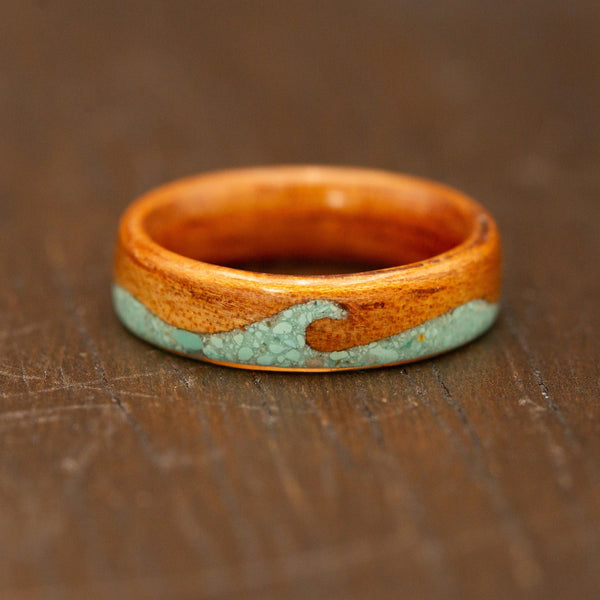Koa & Turquoise Waves 5mm