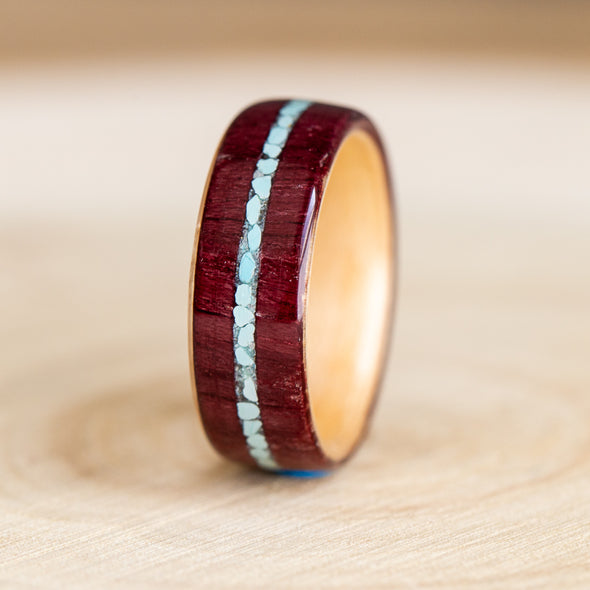 Purple Heart & Turquoise Channel