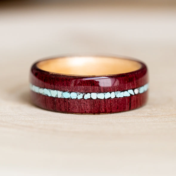 Purple Heart & Turquoise Channel