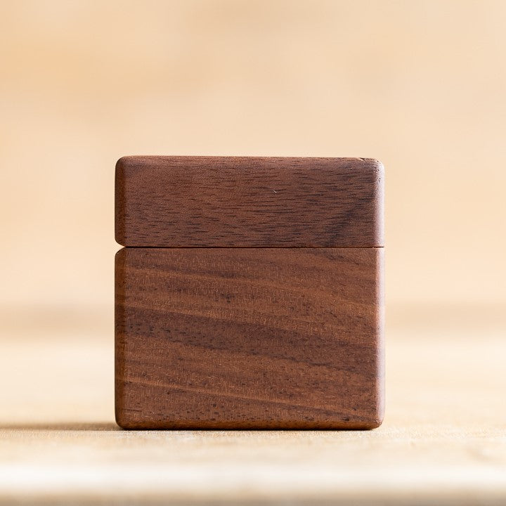 Wooden Ring Box - Walnut