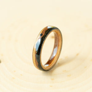 Zebra Wood Mountain in Tourmaline 5mm