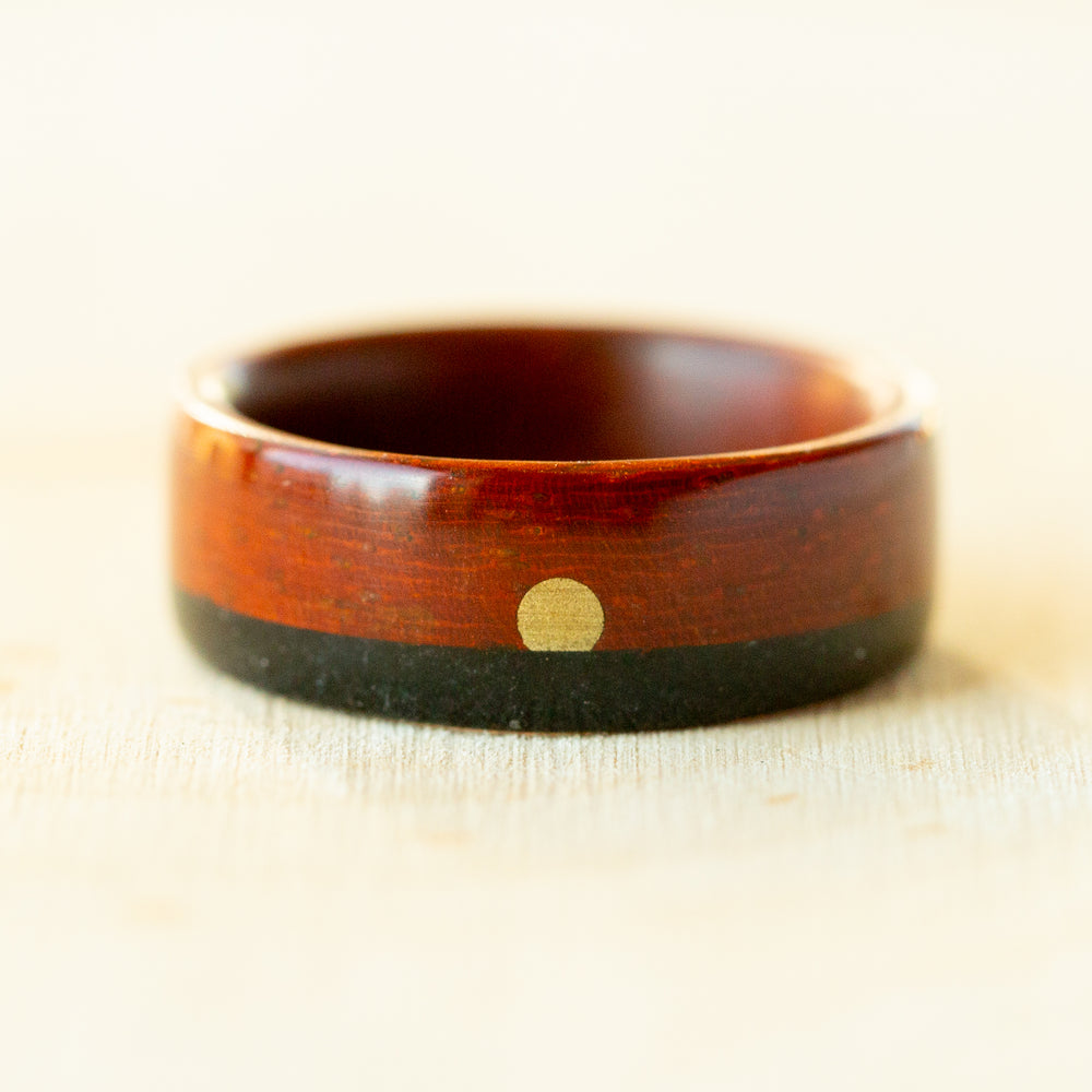 Padauk Sunrise in Tourmaline