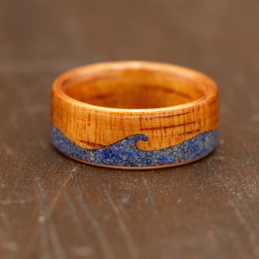 Lapis Lazuli Waves in 8mm