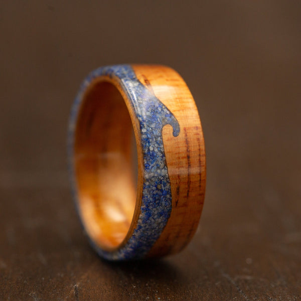 Lapis Lazuli Waves in 8mm