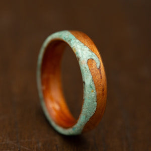 Koa & Turquoise Waves 5mm