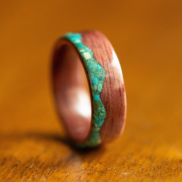 Purple Heart Chrysocolla Turquoise Mountain