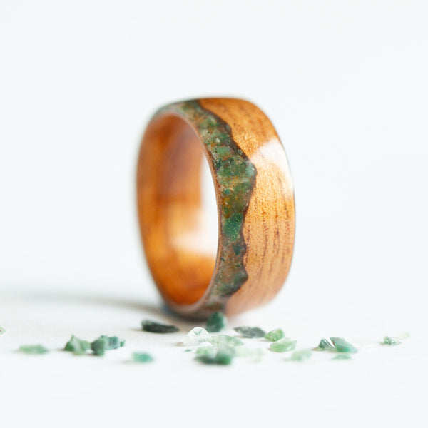 The Protector in Moss Agate