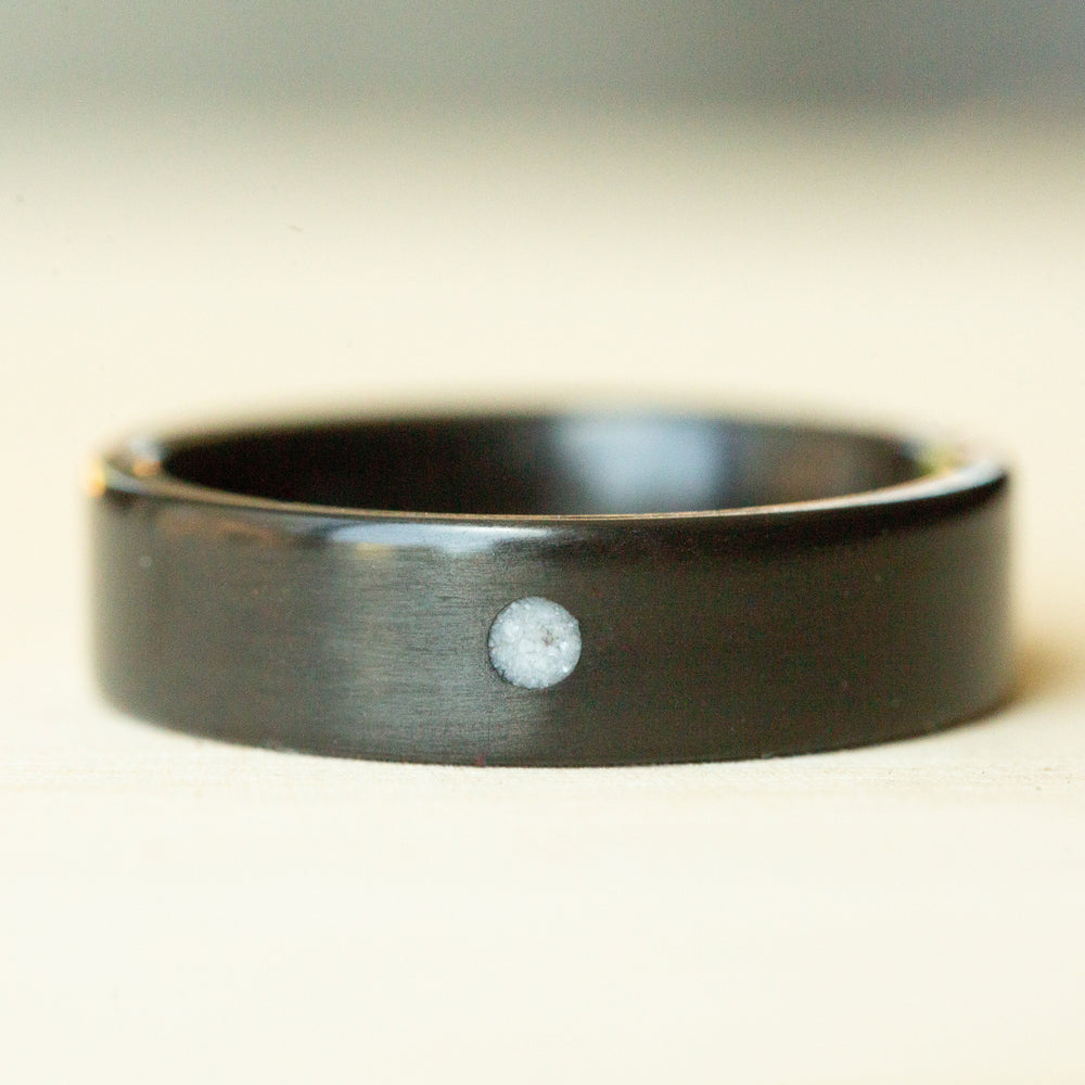 Mother of Pearl Sun on Carbon Fiber