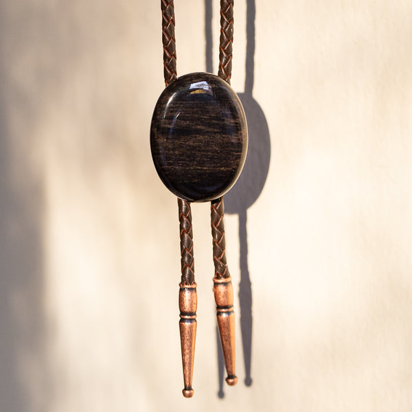 Ebony Bolo Tie