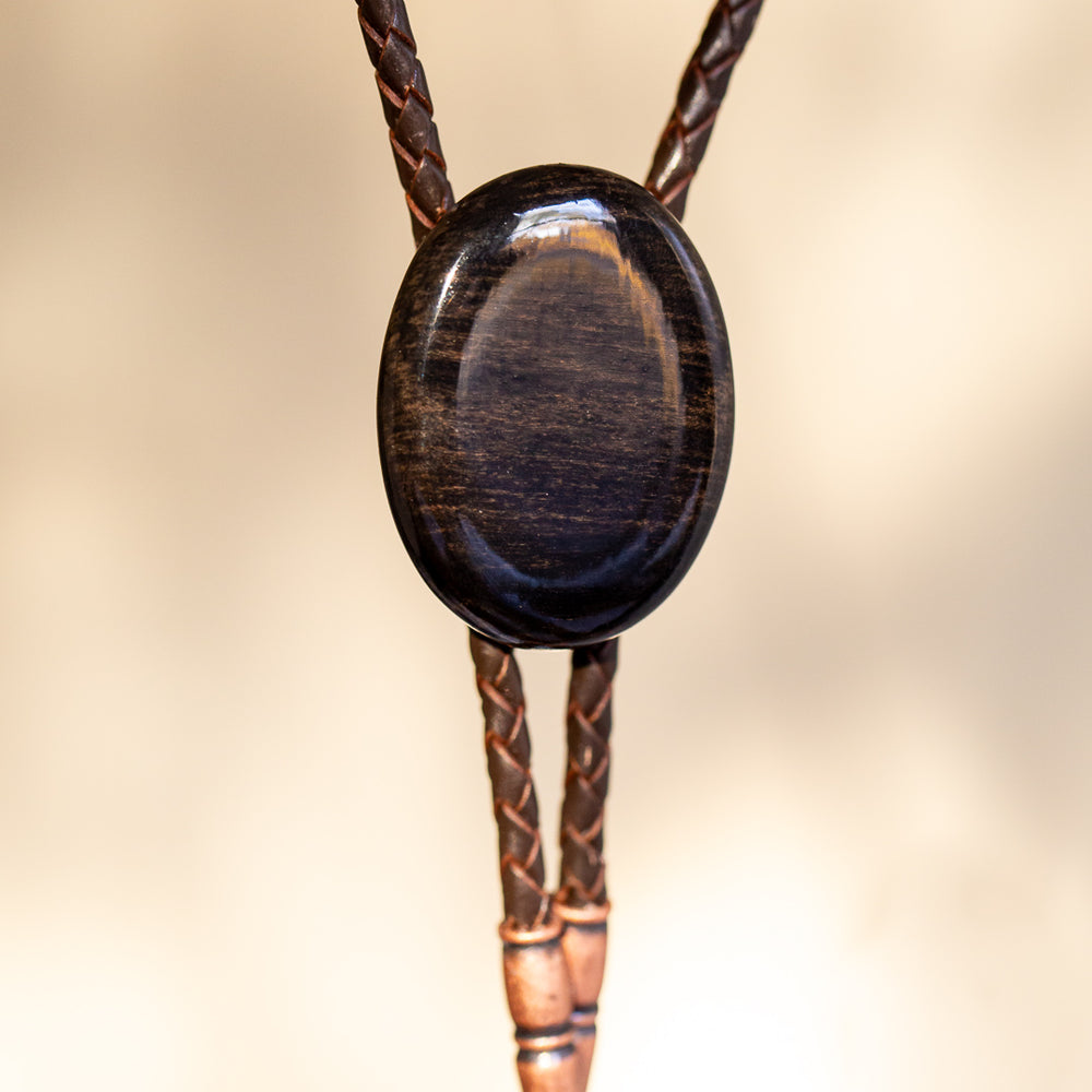 Ebony Bolo Tie