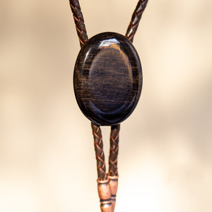 Ebony Bolo Tie