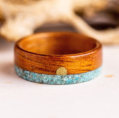 Surf Wave Ring - Mens Surf Rings - Surfer Wedding Rings – My Roots Jewelry