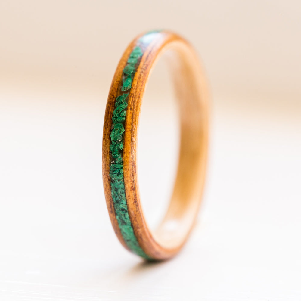 Malachite & Light Koa On Maple