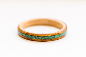 Malachite & Light Koa On Maple