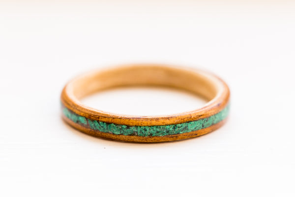 Malachite & Light Koa On Maple