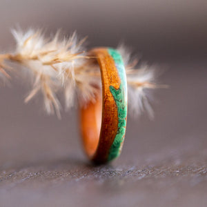 Koa & Malachite Waves 5mm