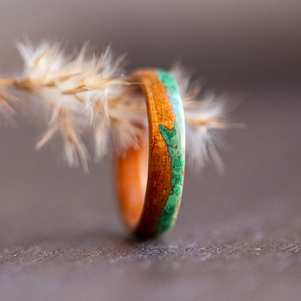 Koa & Malachite Waves 5mm